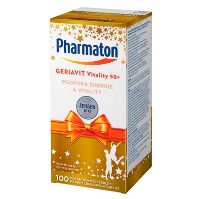 PHARMATON GERIAVIT VITALITY 50+ Christmas packaging