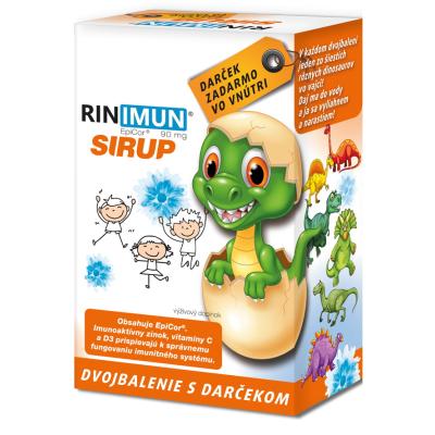 Rinimun sirup dvojbalenie s dinosaurom 2 x 120 ml