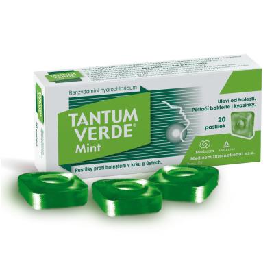 TANTUM VERDE MINT 20X3MG PAS POR