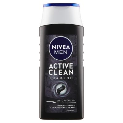 NIVEA Men Active Clean Shampoo for men, 400 ml