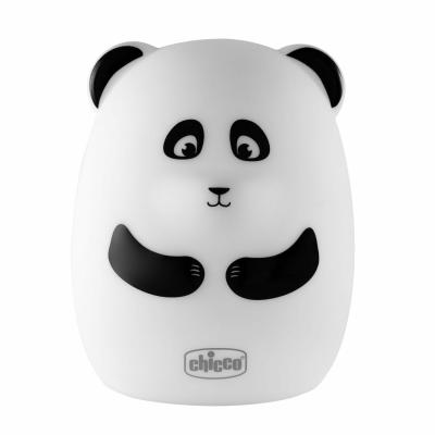 Chicco SOFT LAMP,  Nočné svetielko zo silikónu  - Panda