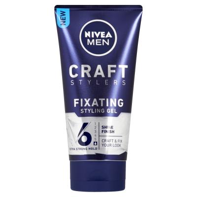 NIVEA Men Craft Stylers Gél na vlasy s lesklým efektom, 150 ml