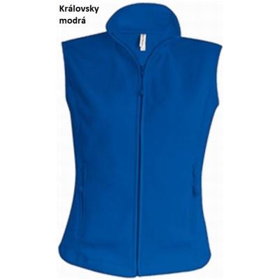 Primastyle Women's medical fleece vest MILADA, royal blue, size WITH