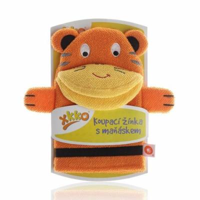XKKO Bathing glove with doll - Tiger