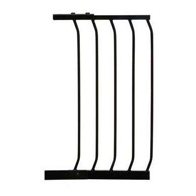 Dreambaby Extension of safety barrier Chelsea-36cm (height 75cm), black