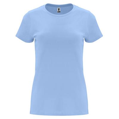 Primastyle Women's medical T-shirt with short sleeves CAPRI, light blue, size XXL