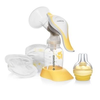 MEDELA Harmony Pump&amp;Feed set, Manuálna odsávačka mlieka s príslušenstvom