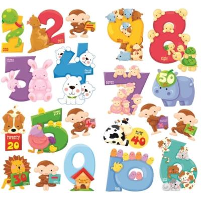 Marko 3D Wall decorations, Numbers, Animals