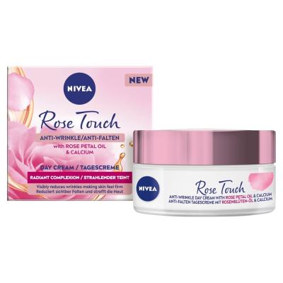 NIVEA Nivea® Rose Touch denný krém proti vráskam, 50 ml