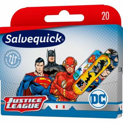 Salvequick Justice League Plaster for children, 20 pcs