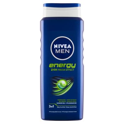 NIVEA Men Energy Sprchovací gél, 500 ml