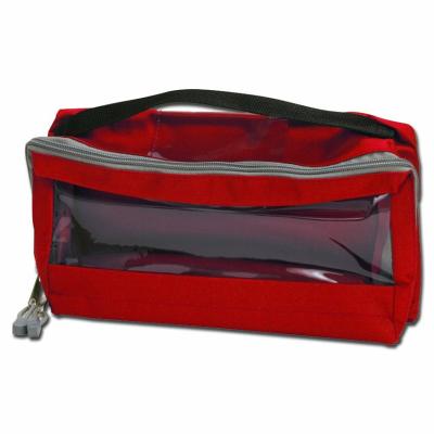 GIMA Medical case with transparent window E3, red