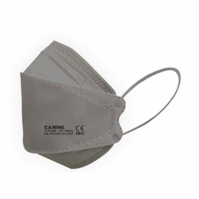 Carine FFP2 NR FM004 10 pcs FISH Filter half mask category III, gray