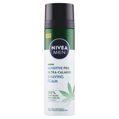 NIVEA Men Sensitive Pro Ultra-Calming Pena na holenie, 200 ml