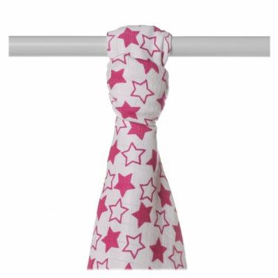 XKKO BMB Bamboo towel Little Stars Magenta, 90x100, 1pc