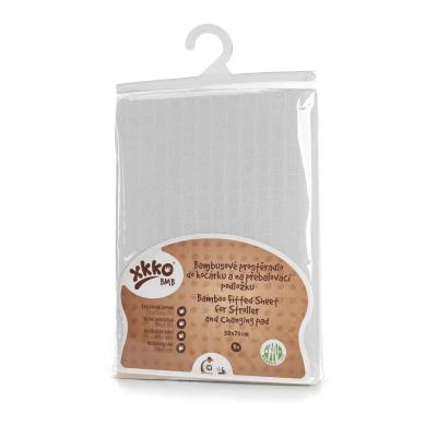 XKKO BMB Tarpaulin with rubber for stroller 50x70, White