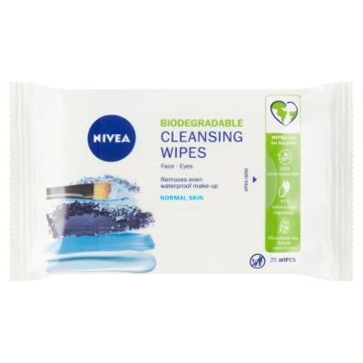 NIVEA Nivea® Refreshing cleansing facial wipes 3 in 1, 25 pcs