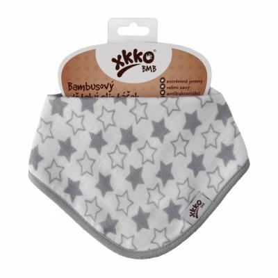 XKKO BMB - Bib/Scarf, Little Stars Silver (1pc)