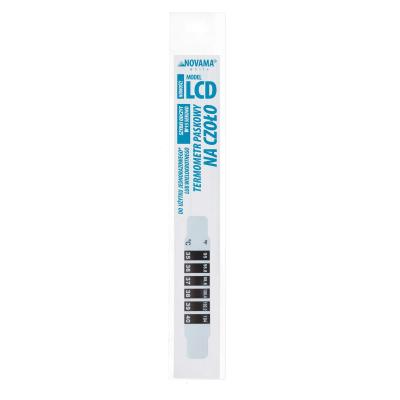 NOVAMA WHITE LCD Forehead tape thermometer - set of 3 pcs