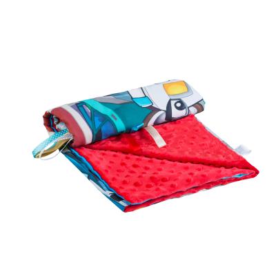 Tega Baby TEGA BABY Stroller blanket 75x100 Cars, red