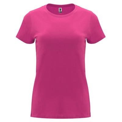 Primastyle Women's medical T-shirt with short sleeves CAPRI, pink, large. XXL