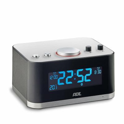 ADE CK1706 Multimedia alarm clock with Bluetooth speaker and radio