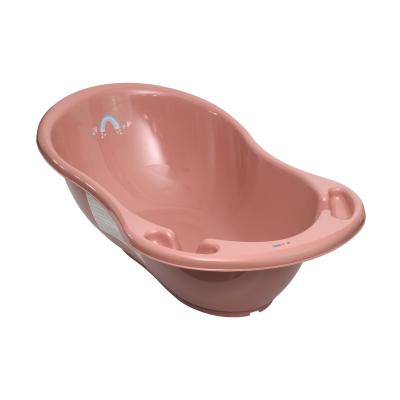 Tega Baby TEGA BABY Small bathtub, Meteo, 86 cm with outlet, pink