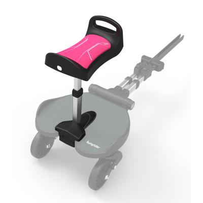 Bumprider Skateboard seat, 2-5 years, pink/black