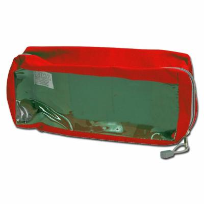 GIMA Medical case with transparent window E2, red