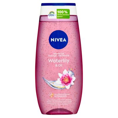 NIVEA Waterlily &amp; Oil Osviežujúci sprchovací gél, 250 ml