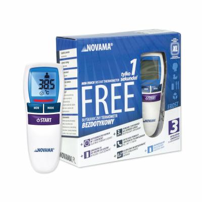 NOVAMA FREE COLORS FROST WHITE Non-contact thermometer