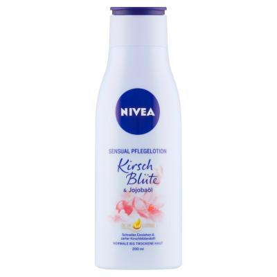 NIVEA Telové mlieko Cherry&amp;Jojoba Oil, 200ml