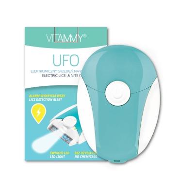 VITAMMY UFO Electronic comb for lice and nits, turquoise