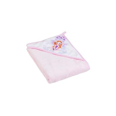 Tega Baby TEGA BABY Baby towel with hood Little princess 100x100, pink