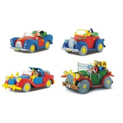 Disney Auto s obľúbeným hrdinom - Mickey, Scrooge, Donald, Goofy,  mierka 1:43,  1 ks. 5r+