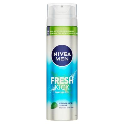 NIVEA Men Fresh Kick Shaving gel, 200 ml