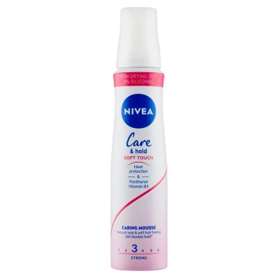 NIVEA Care & Hold Soft Touch Foam hardener, 150 ml