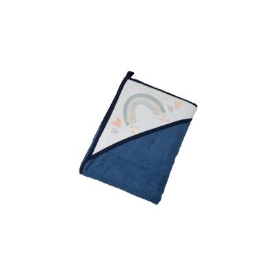 Tega Baby TEGA BABY Towel with Meteo hood, blue, 100x100cm