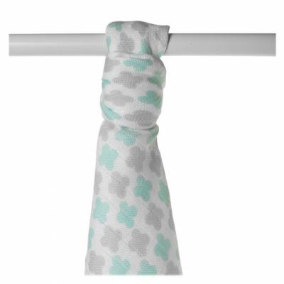 XKKO BMB Bamboo towel Scandinavian Baby Mint Cross, 90x100, 1pc