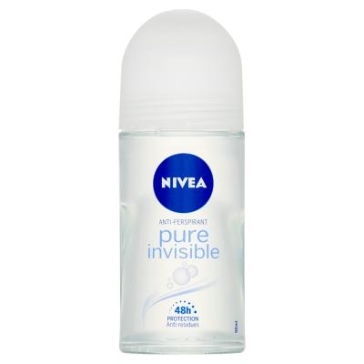 NIVEA Pure Invisible Guľôčkový antiperspirant,  50 ml