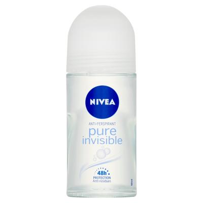 NIVEA Pure Invisible Guľôčkový antiperspirant,  50 ml