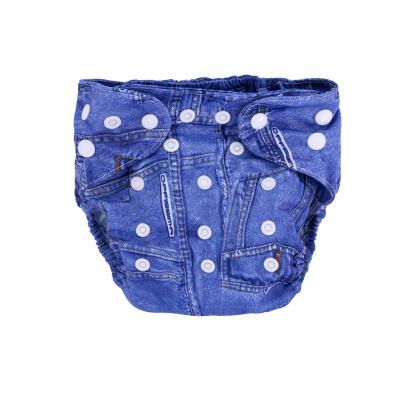 SIMED Mila Plienkové nohavičky s nastaviteľnou veľkosťou, Jeans