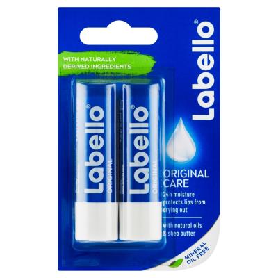 Labello Original Nourishing lip balm, 2 x 4,8 g