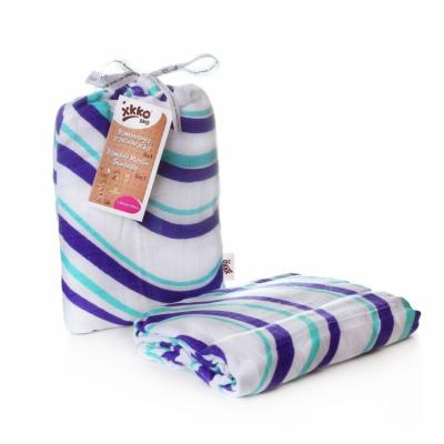 XKKO BMB wrap - towel, 120x120 - Ocean Blue Waves