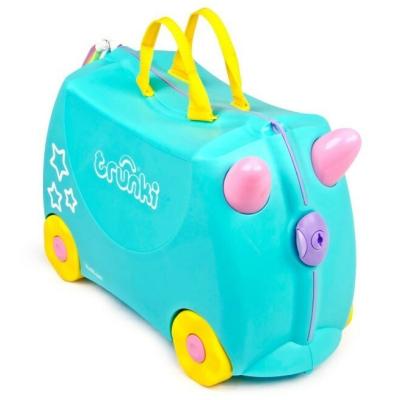 Trunki Suitcase with wheels, Unicorn Una, from 3 years+
