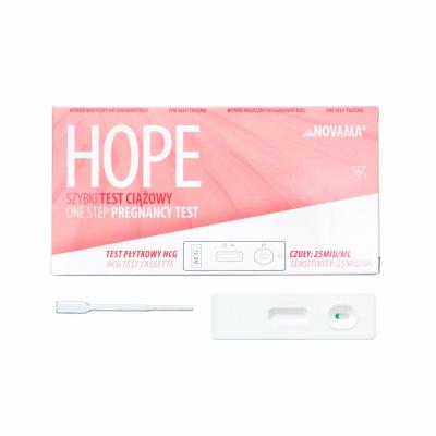 NOVAMA HOPE Rapid pregnancy test, 10 pcs