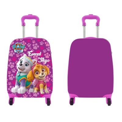 Nickelodeon Children's suitcase on wheels, Paw Patrol, pink, large, 3 years+