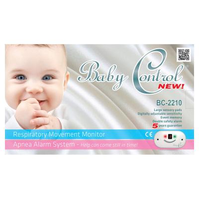 Baby Control Digital Breath Monitor Baby Control BC-2210, with 1x2 sensor pads