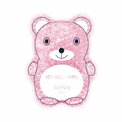 KiNECARE BUDDY Warm and cold gel compress for children, 8 x 12,5 cm, pink