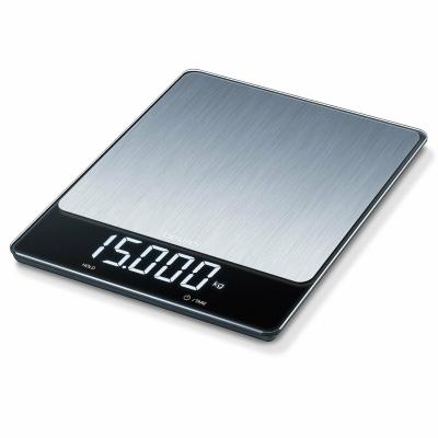 Beurer BEURER KS 34 XL, Kitchen scale with a capacity of 15 kg, stainless steel